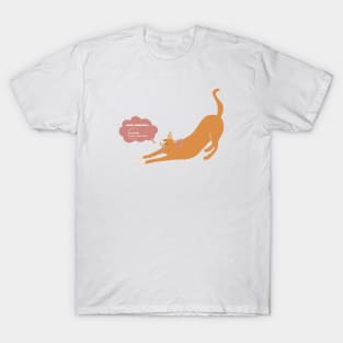 Yellow cat T-Shirt